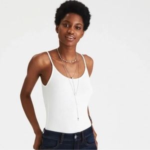 American Eagle White Bodysuit